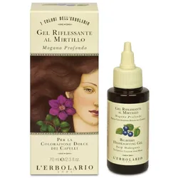 L'Erbolario Haarfarben Gel mit Heidelbeere Mahagonirot 70 ml