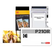 Kodak Mini 2 Retro weiß + 60 Sheets Bundle