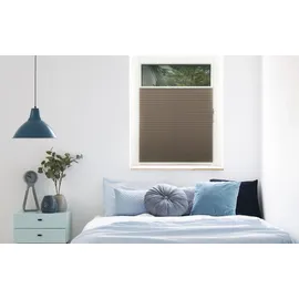 MYDECO Plissee FREE 100 x 130 cm Taupe