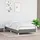 vidaXL Bettgestell 100 x 200 cm Dunkelgrau