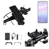 K-S-Trade Smartphone-Halterung für Vivo V30 SE, (Handyhalterung das Fahrrad Halter Lenkstange Fahrradhalterung) schwarz