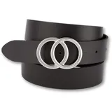 Bernd Götz Koppelgürtel mit Doppelringschließe Gr. 90, schwarz, , 36089148-90
