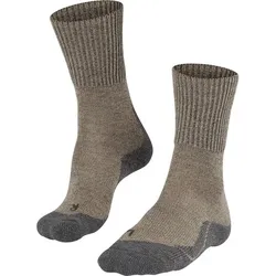 FALKE TK1 Wool Herren Socken, Kitt Mouline, 42-43