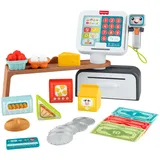 Mattel Fisher-Price elektrisches Lernspielzeug für Kleinkinder Lernspaß Meine erste Spielkasse