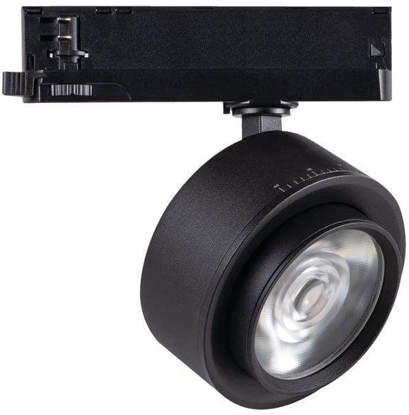 Kanlux LED-Stromschienen-Strahler "BTL" 18W 940 15°-45° verst. Abstrahlwinkel Schwarz