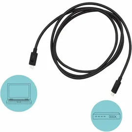 iTEC USB-C 1,5 m Schwarz