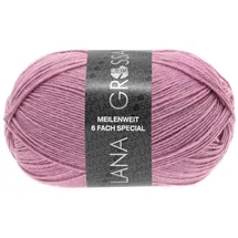 Lana Grossa Häkelwolle 6-fach Rosa 150 g