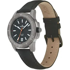 Dugena Keno 4461063 Quarz Gehäusefarbe Schwarz Armbandtyp Silikonarmband Armbandfarbe Grau