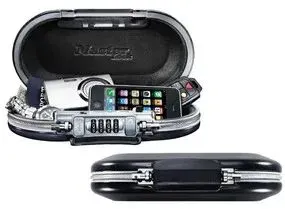 MASTER LOCK Safe space, small combination lock box with cable