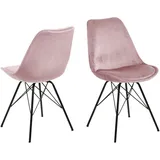 ebuy24 Stuhl, Rosa, Holzwerkstoff, 1-Sitzer, 48x86x54 cm, Esszimmer, Stühle, Esszimmerstühle, Vierfußstühle