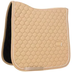 Kentucky Horsewear Schabracke Dressur Rubber Logo - hellrosa - Warmblut Dressur
