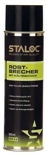 STALOC Rostbrecher mit Kälteschock ; Rust Killer ; schnelles und effizientes Lösen von verrosteten Teilen ; 500 ml