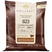 Callebaut Schokolade CALLEBAUT, Rezept No. 823, Vollmilch Schokoladenkuvertüre, 400 g