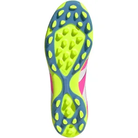 adidas Predator League AG Herren cloud white/lucid pink/lucid lemon 44 2/3