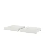 Möbel Kraft Schubkasten-Set ¦ weiß ¦ Maße (cm): B: 97 H: 15