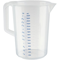 METRO Professional Messbecher, Polypropylene, 3 L