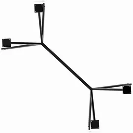 CLP Tischbeine Cascada I Tischgestell Für DIY-Projekte I Pulverbeschichteter Stahl