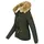Navahoo Winterjacke "Pearl", Damen, Gr. M (38), grün, Obermaterial: 100% Polyester. Innenseite: 100% Polyester. Futter: 100% Polyester. Fellimitat: 90% Polyacryl, 10% Polyester, Jacken Winterjacke, mit warmem Teddyfell