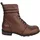 WOLKY Comfort Schnürschuhe Murray XW - 20430 Leder Cognac - 38 - 38 EU