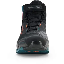 Alpinestars CR-X Schwarz/Petrol/Neon-Orange 44