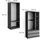 Vicco Kleiderschrank Elmo 80 x 200 x 0 cm Anthrazit