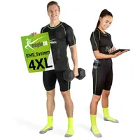 eaglefit PRO EMS Anzug Schwarz 4XL