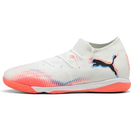 Puma Future 8 Match Hallenschuhe Herren Puma White/Puma Black/Glowing Red 44