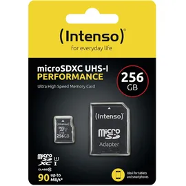 Intenso microSDXC 256GB UHS-I U1 Performance