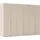 LeGer Home by Lena Gercke Kleiderschrank SERINA Eyecatcher 301 x 223 x 61 cm Beige
