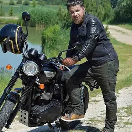 Trilobite Acid Scrambler Doublelayer Motorrad Jeans