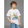 Kidsworld T-Shirt "MINIONS T-Shirt: BANANAS", Jungen, Gr. 140/146, weiß, Single Jersey, Obermaterial: 100% Baumwolle, bedruckt, Basic normal, Rundhals, abgesteppte Kante, Shirts T-Shirt, für Jungen, Kurzarm, aus Baumwolle