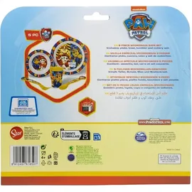 Paw Patrol Teller-Set Mikrowellengeeignet 5-teiliges Kindergeschirr - Blau