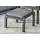 Destiny Fußhocker »GARDA« Aluminium, 60x44x38/42 cm, mit Polster