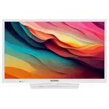 Telefunken 24 Zoll Fernseher XH24O550M-W - HD-Ready Fernseher mit integriertem Triple-Tuner, weiß