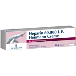 HEPARIN 60.000 Heumann Creme 40 g
