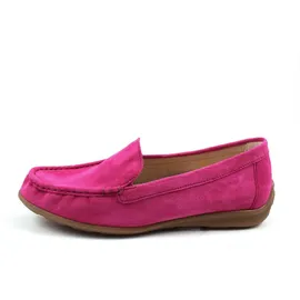 Gabor Comfort Schuhe Mokassins Wildleder Gummizug Komfort