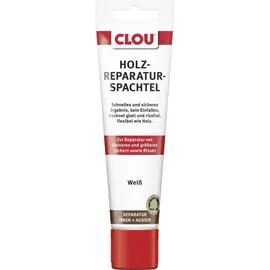 Clou Holzreparatur-Spachtel 55 g weiß Holzkitt