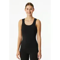 SCHIESSER Unterhemd Invisible Soft Warming in Schwarz | Gr.: