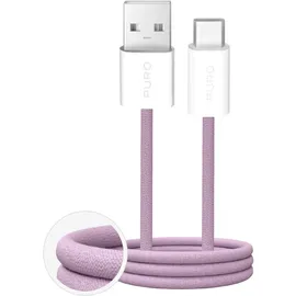 PURO USB-A auf USB-C 1,5 m Rosa