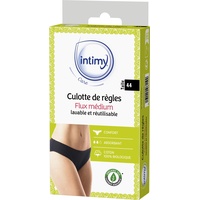 Intimy Care – Lineal-Höschen Größe 44 – Medium – Menstruationshose, 95% Bio-Baumwolle – waschbar und wiederverwendbar