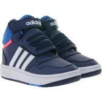 Adidas Hoops Mid 3.0 AC Basketball Shoe, Dark Blue/Blue
