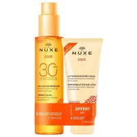 NUXE Sun Sonnenöl LSF 30 150 ml + After-Sun-Lotion