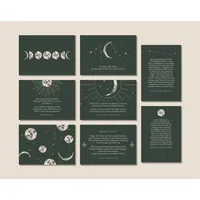 Nova Md Schönes Postkarten Set "Sei wie der Mond"