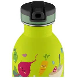 24Bottles Urban Bottle Veggie Friends Beige 0,25 l