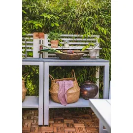 Brafab Outdoorküchen-Modul Arbeitsmodul Bellac Aluminium Weiß