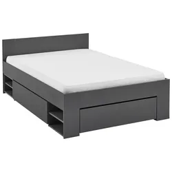 Bett Azurro 2-140 Anthrazit
