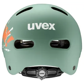 Uvex kid 4 style 55-58 cm bam moss green/papaya matt