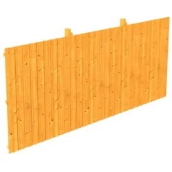 Skan Holz Rückwand Carport Deckelschalung Größe 2 eiche hell