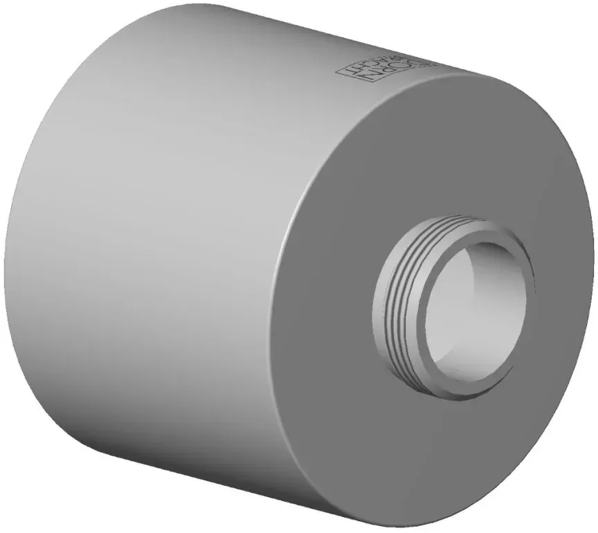 Dornbracht Spender Aufnahme, Stand Ersatzteile 90101052400 D. 60 x 49 mm Dark Platinum gebürstet 90101052400-99
