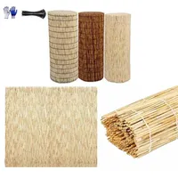 Bambus-Sichtschutz Schilfrohrmatte 100cm 200cm 300cm 400cm 500cm Bambus Matten Outdoor Sichtschutzzaun Natürliches Material Sonnenschutz Gartensichtschutz Balkonsichtschutz Zaun